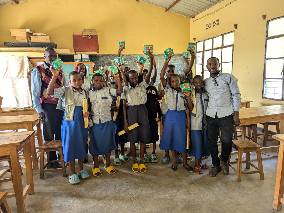 Rwandan girl participating in vocational training